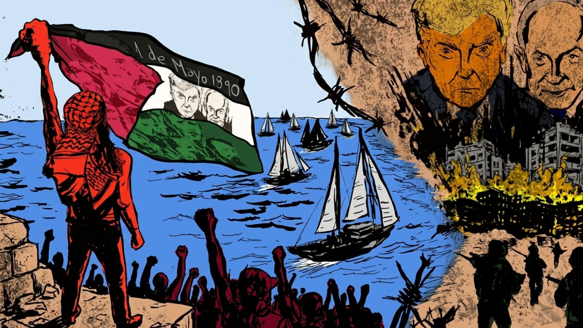 Capa: 1º de maio e internacionalismo. Uma estratégia para vencer