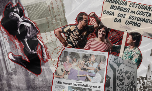 Capa: “Um desalojo, outra ocupação”. Recuperar a história da geração de estudantes que arrancou da UFMG o direito à moradia