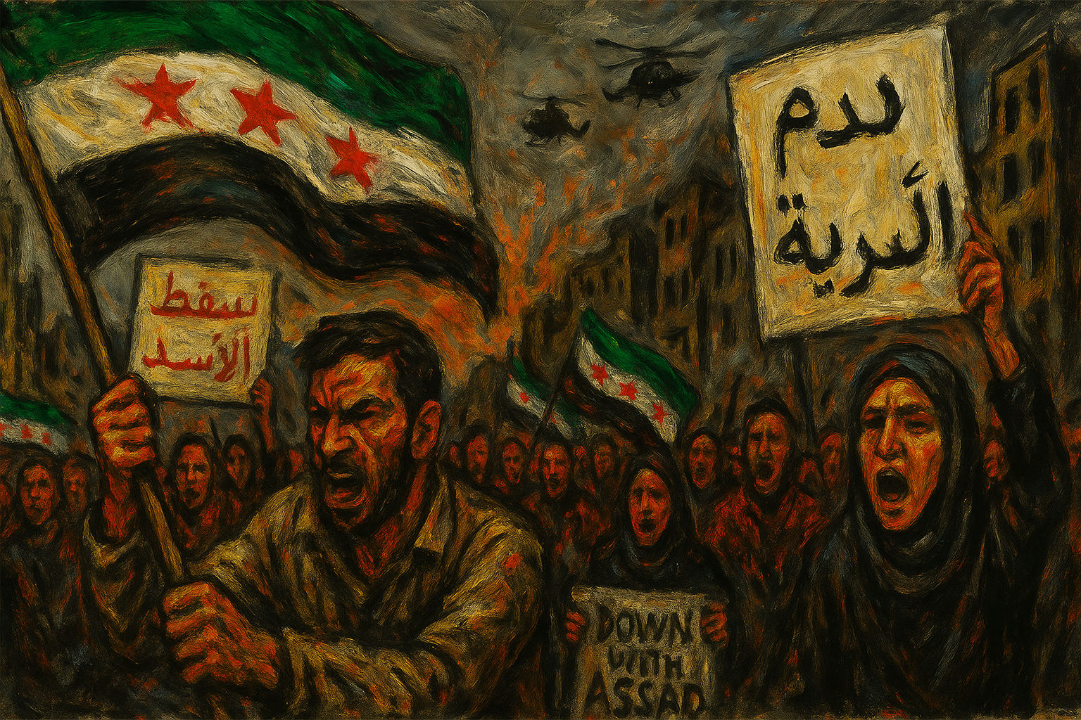 Capa: Síria: uma posição internacionalista diante da queda de Assad