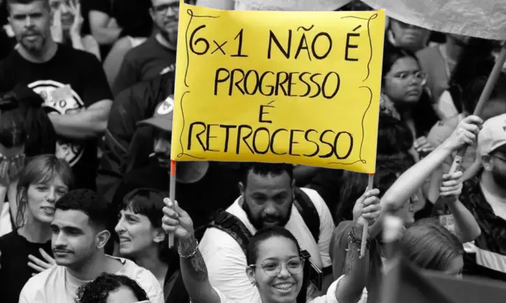 Capa: Inteligência Artificial (de)generativa e jornada 6×1