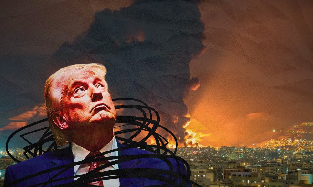 Capa: A capitulação ou uma escalada perigosa: as opções de Donald Trump se estreitam
