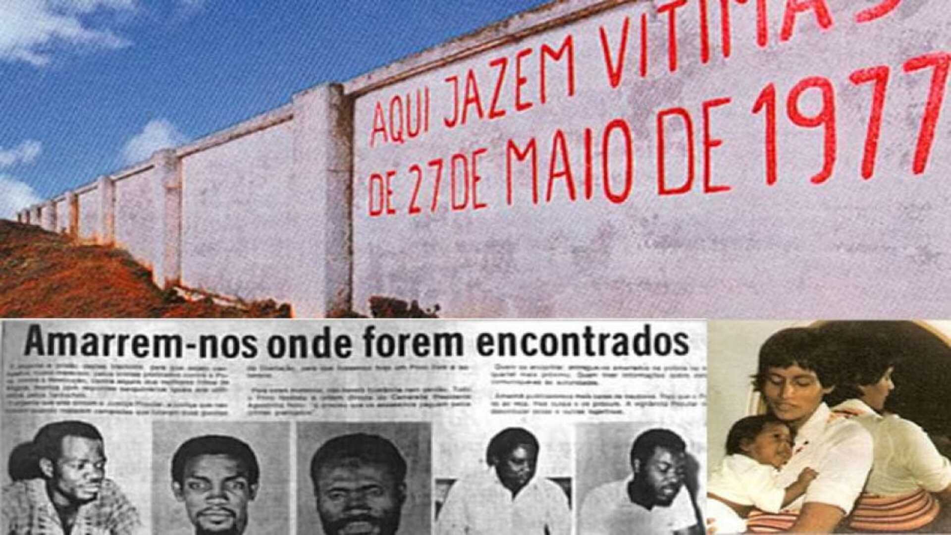 Capa: O massacre de 27 de Maio de 1977: A consolidação do aparelho burocrático-militar contra-revolucionário do MPLA