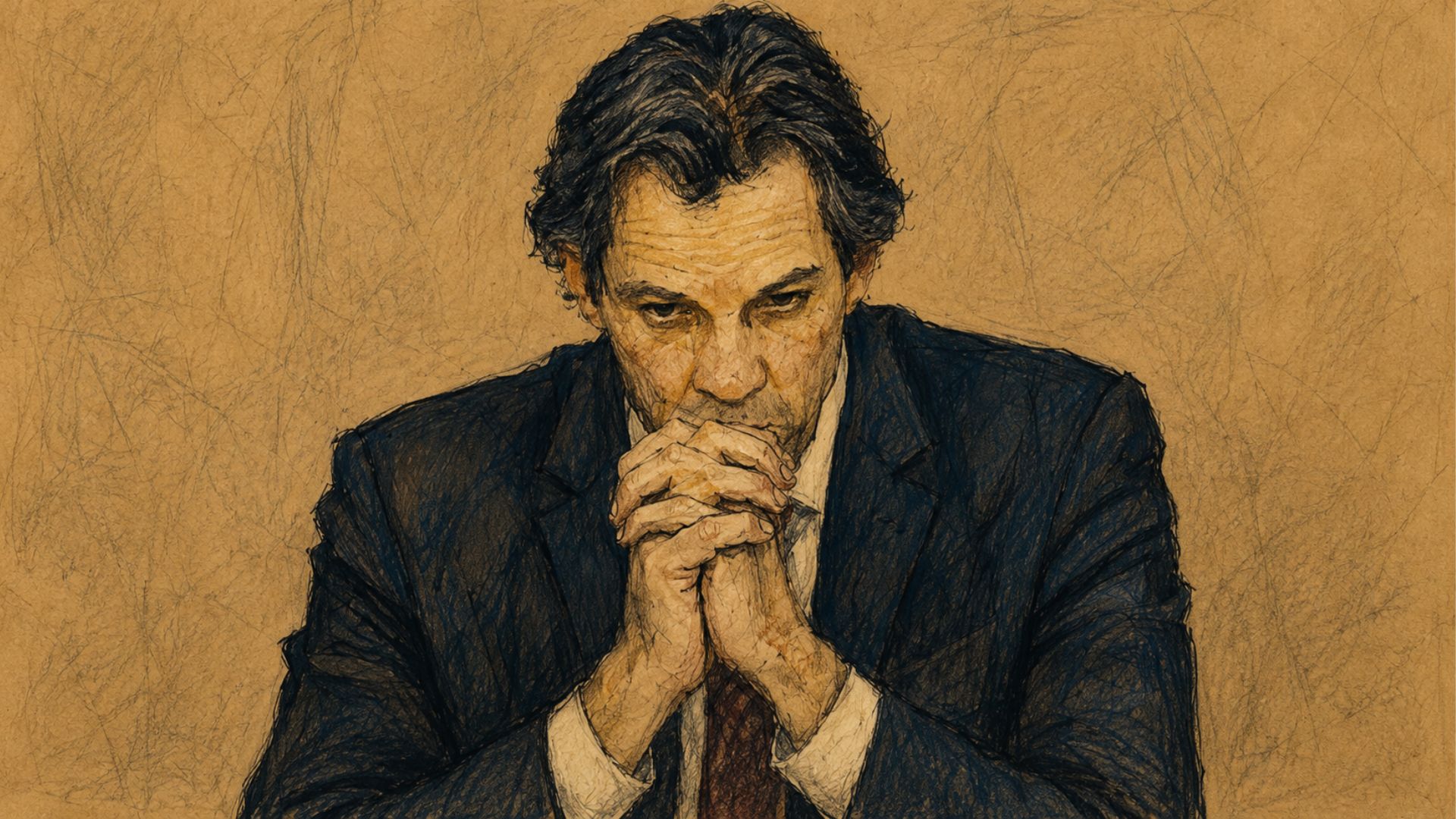 Capa: O disfarce de Haddad em “Capitalismo Superindustrial”