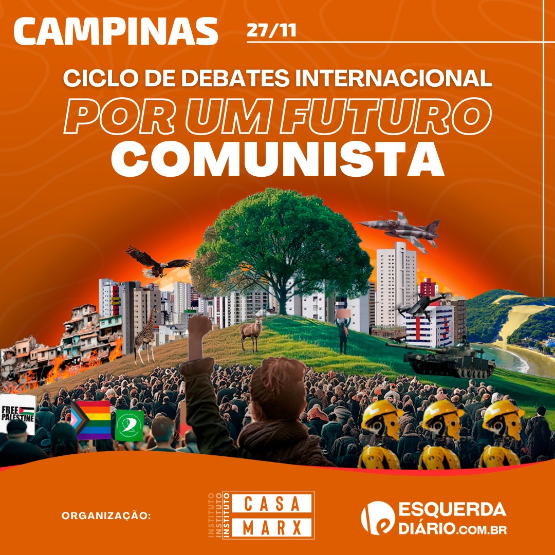 Capa: Ciclo de debates Por um Futuro Comunista