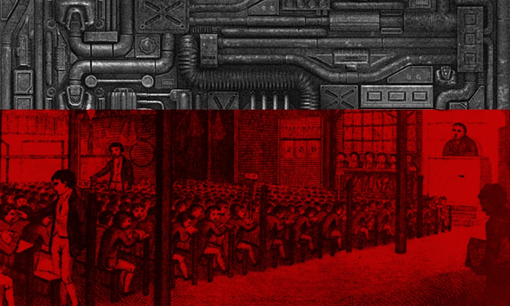 Capa: A máquina educativa - das velhas às “novas” reformas educacionais: o desastre pedagógico que o IDEB não mostra