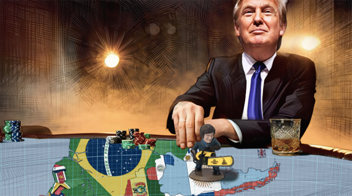 Capa: República Argentina: o rumo econômico após o triunfo eleitoral sob o comando de Trump