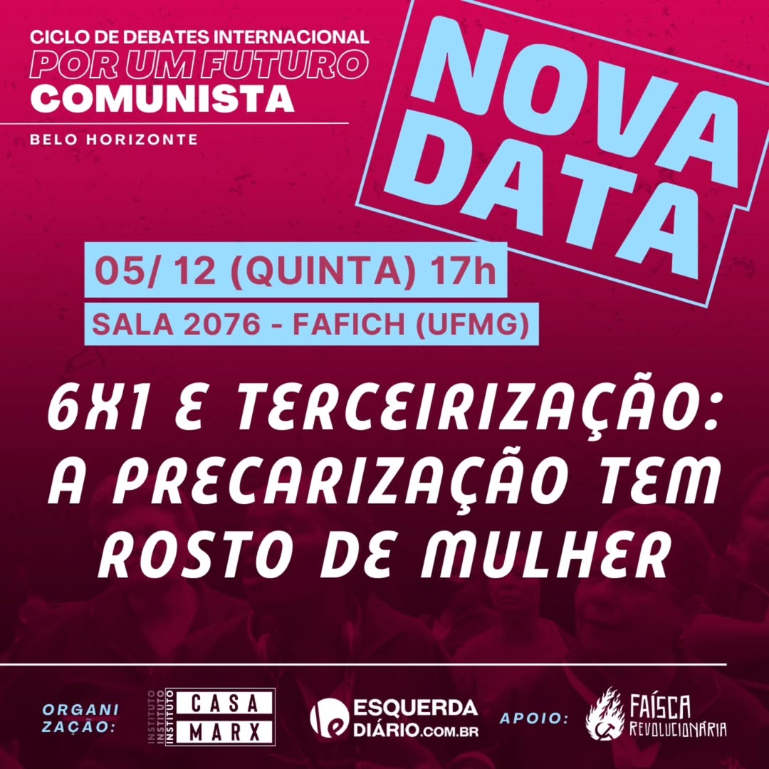 Capa: [Vídeo] 6X1 e terceirização: a precarização tem rosto de mulher