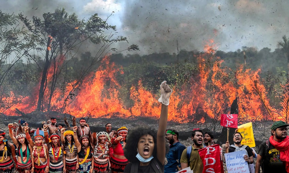 Capa: Ideias comunistas para impedir a catástrofe ambiental e construir um mundo novo