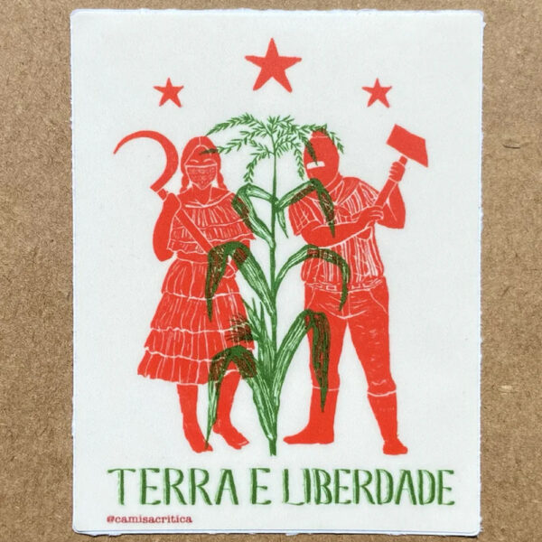 Adesivo - Terra e Liberdade