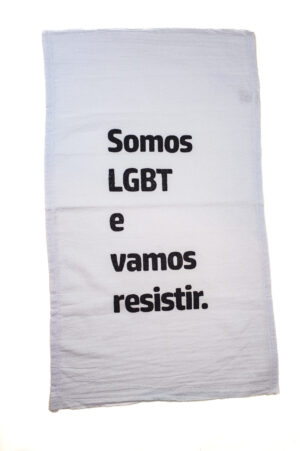 Pano de prato - Somos LGBT e vamos resistir